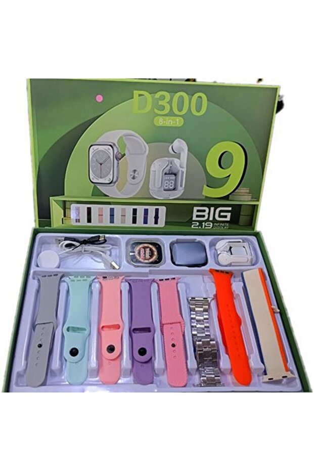 Premium Multi-Colour Watch Set – Classic Style in Every Shade with Airpods Extra