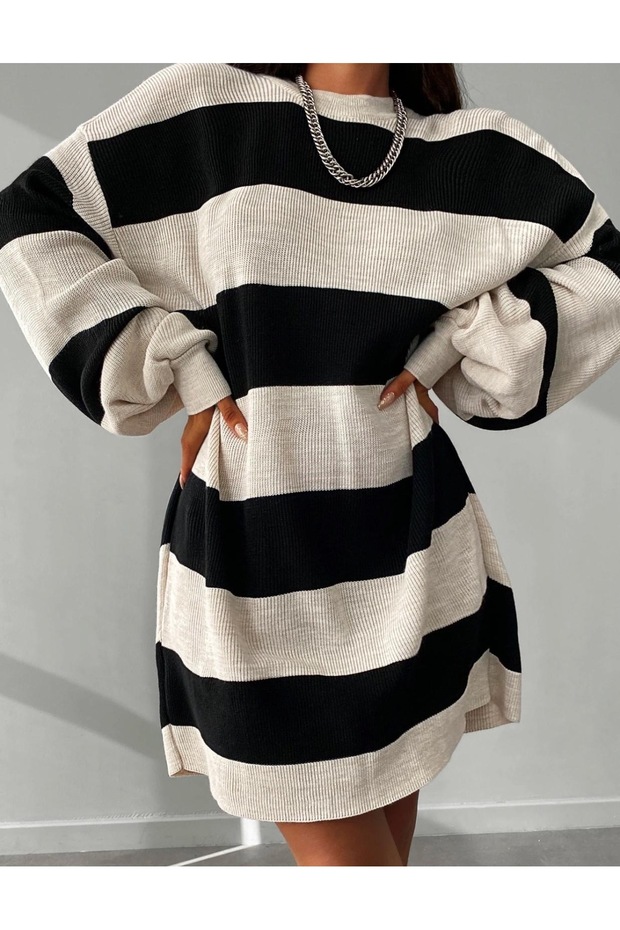 Kadın triko elbise - 1