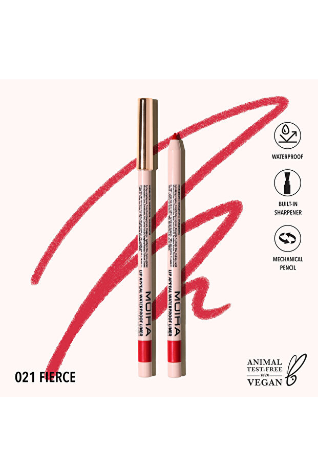 Lip Appeal Waterproof Liner (021, Fierce)