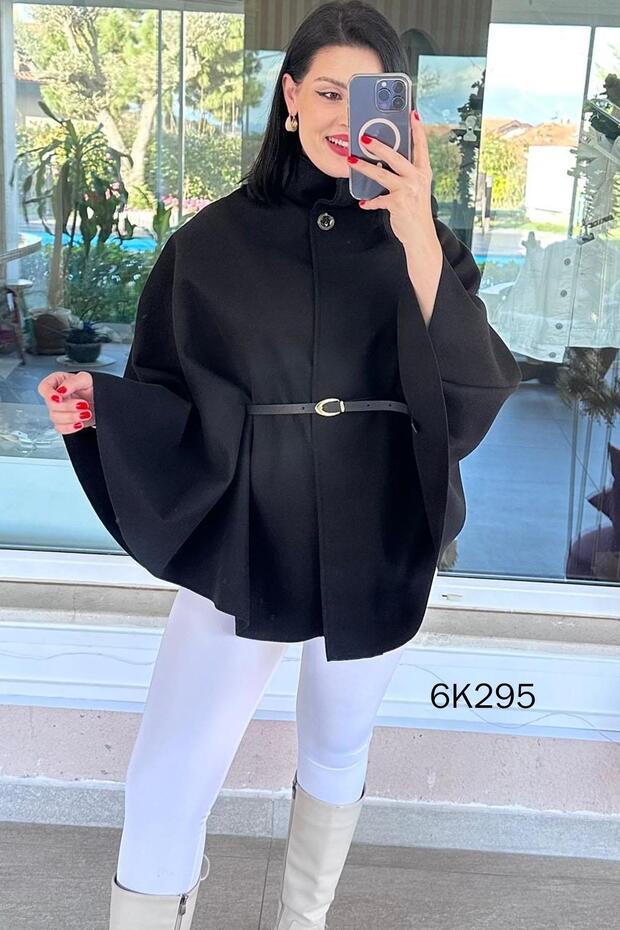 عباءة كاشي بحزام 6k295