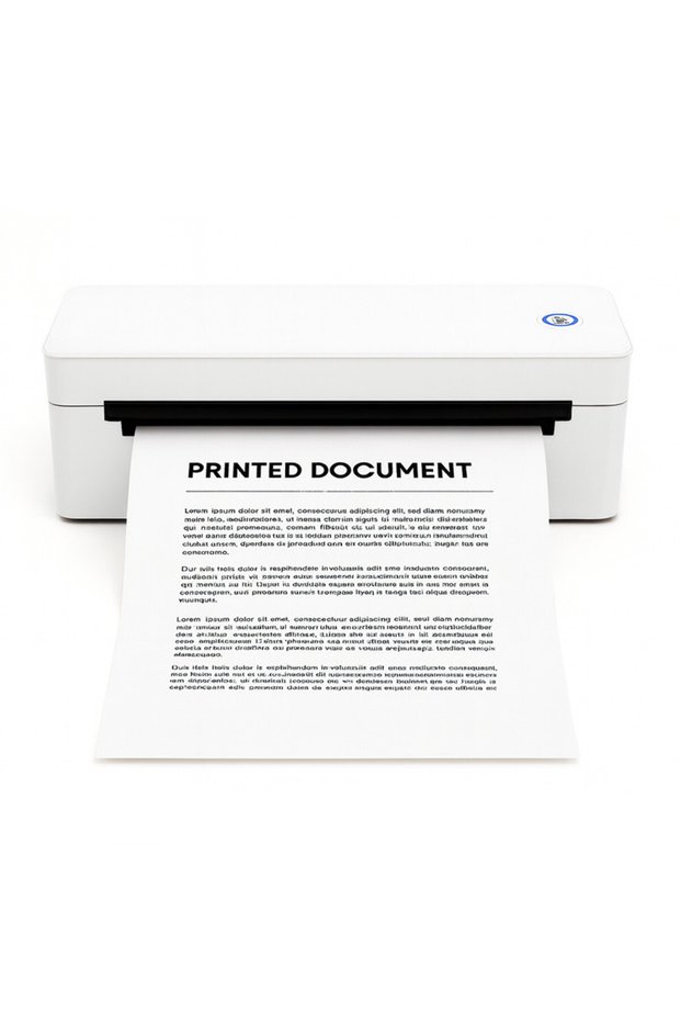 Portable thermal printer A4, USB, Bluetooth, 300 DPI, Windows, Android, iOS