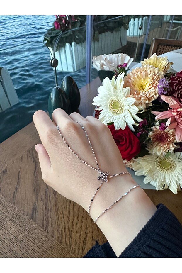 Gümüş Yıldız Detaylı Pullu Çelik Şahmeran - 1