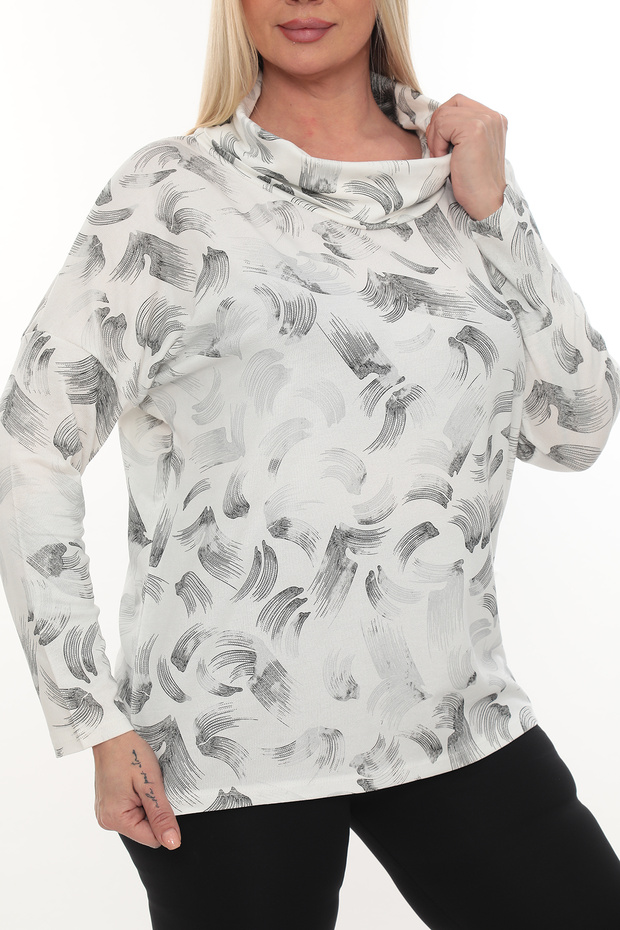 بلوزة كبيرة الحجم للأم - 2