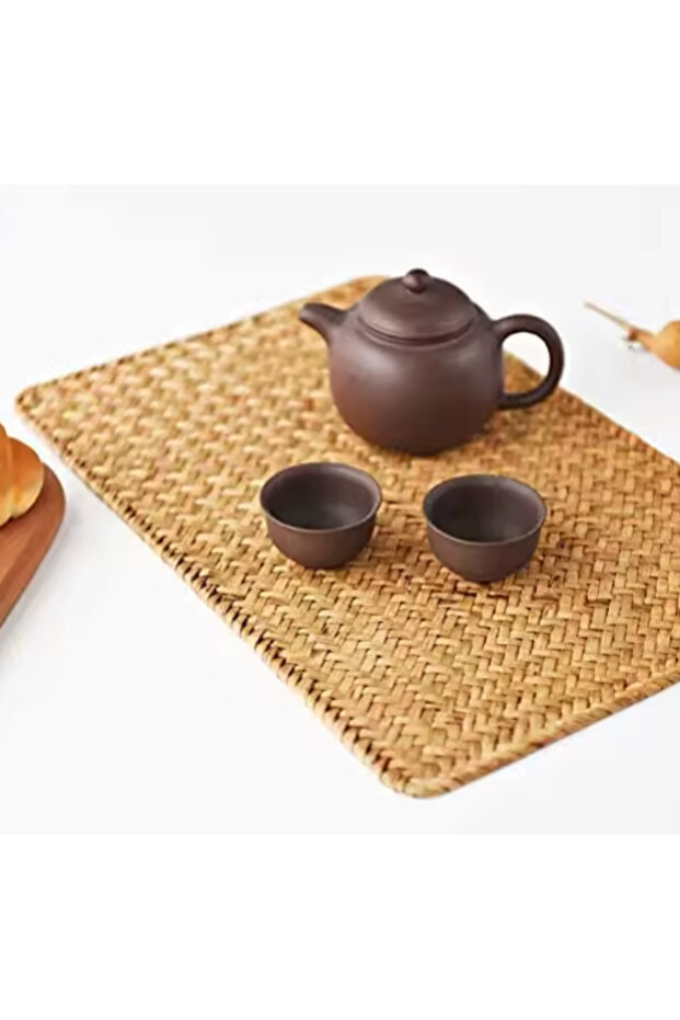 مفرش طاولة من الروطان - 2