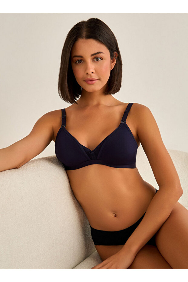 Non-Wired Nursing Bra Full Coverage - 2
