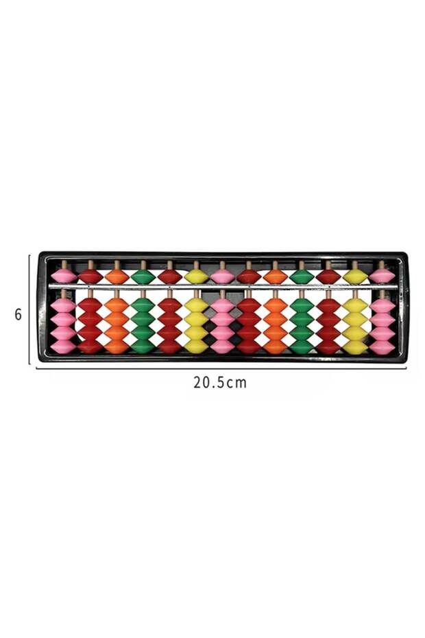 Soroban Abacus, 13-Rod Counting Frame for Japanese Arithmetic - - 2