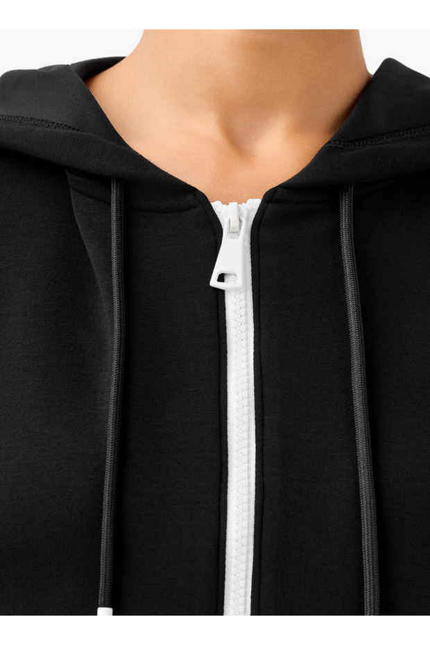 سترة بغطاء رأس وخطوط للمبتدئين - 4