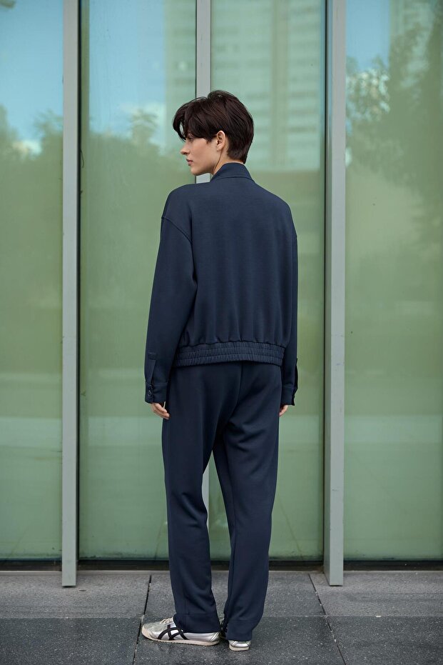 Cupro Bomber Ceket - 7