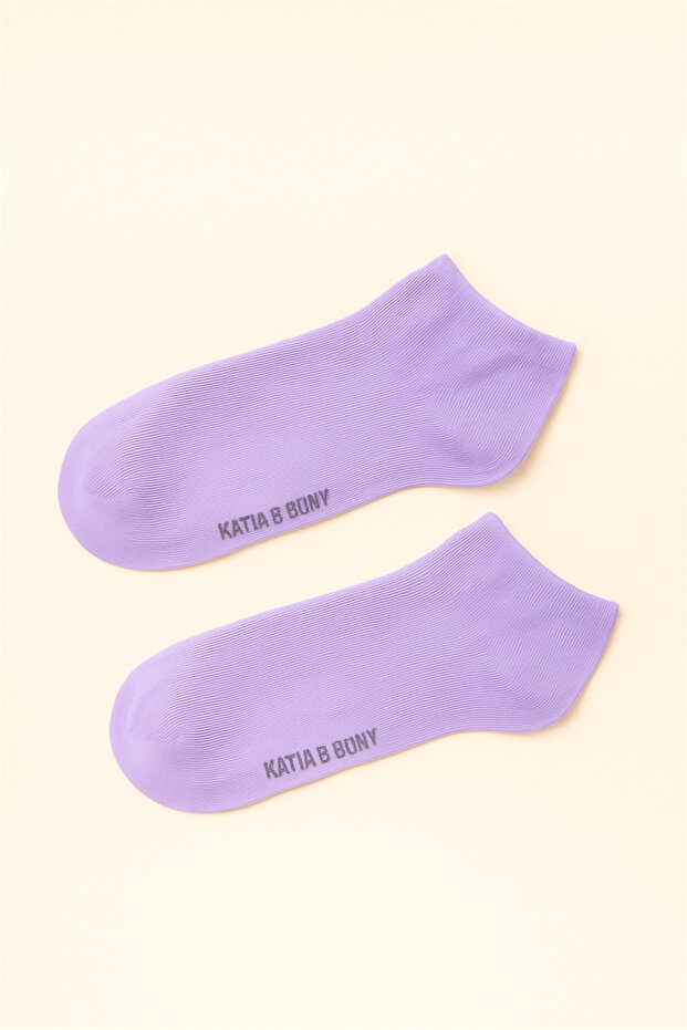 Children's Step Socks Lilac