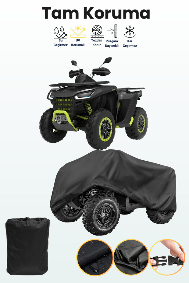 Black Segway Snarler At6L X 570 Atv Cover, Atv Protective Cover