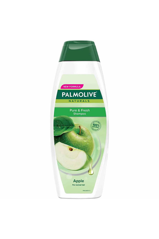 Pure and Fresh Shampoo for Normal Hair, 100% Natural Ingredients, Apple Shampoo, 380 ml
