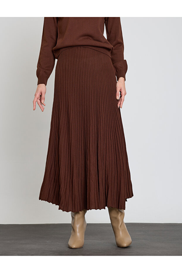 FUSTA PLIATA LUNGIME MIDI - 5