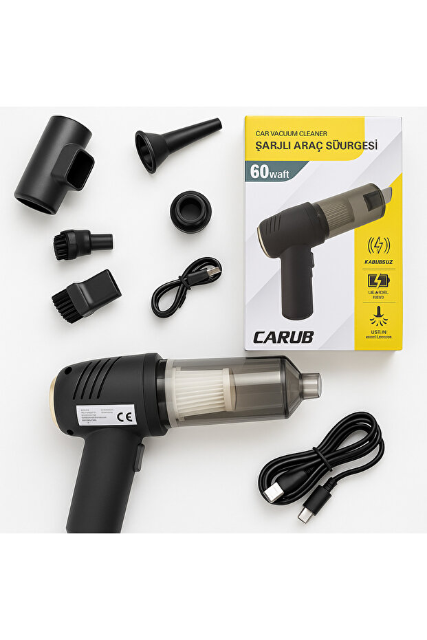 şarjlı araç süpürgesi - 1