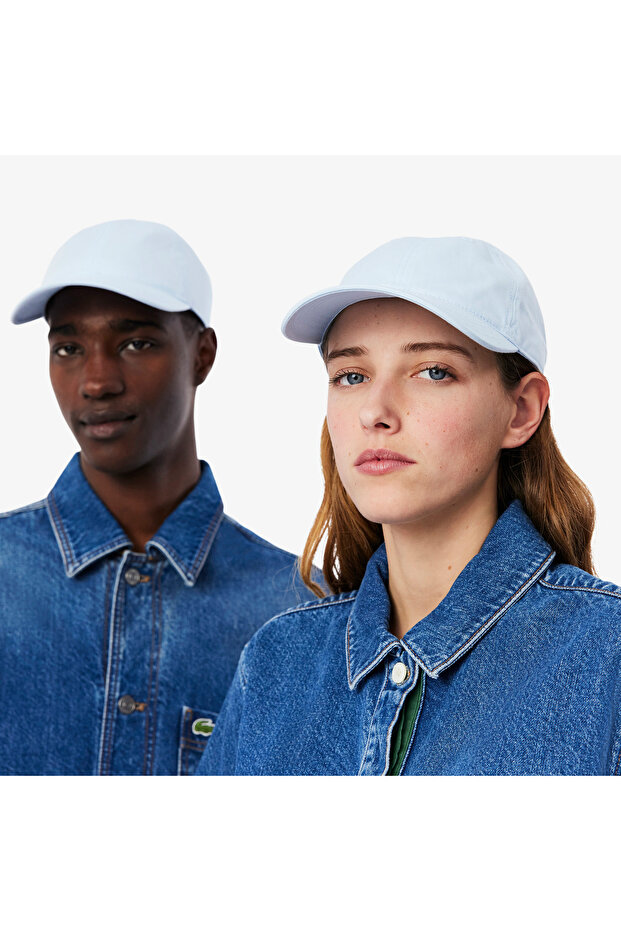 Unisex Açık Mavi Şapka - 5