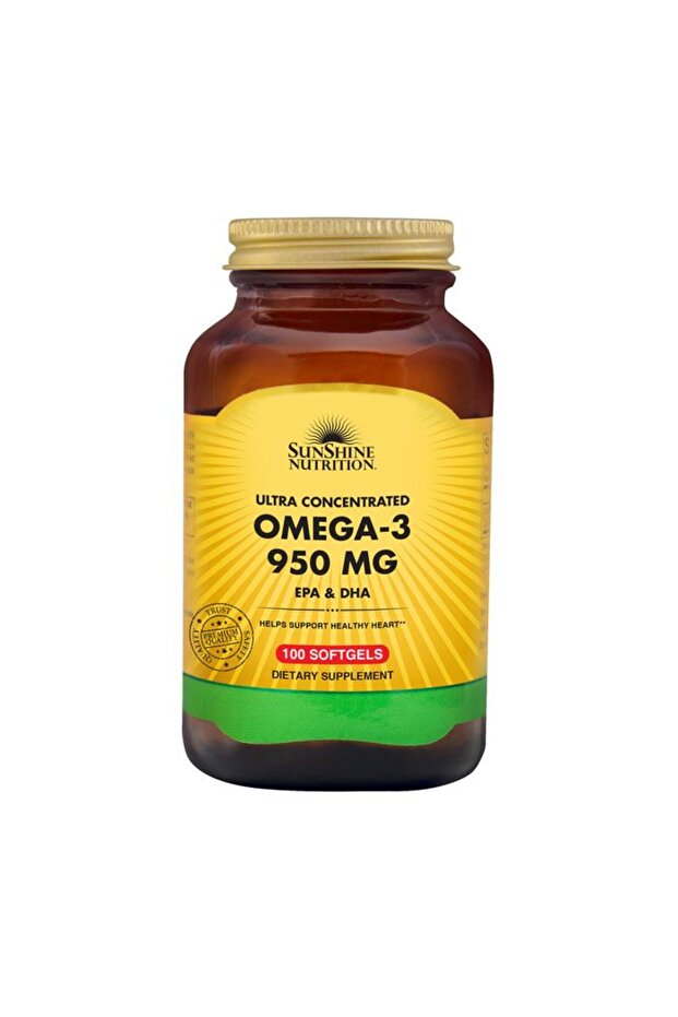 Ultra Concentrate Omega-3 950mg EPA & DHA 100 Softgels