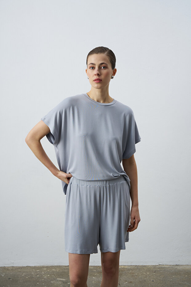 Kate Kısa Kollu Basic Tshirt - 7