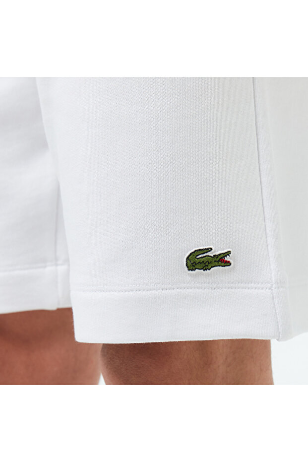 Erkek Regular Fit Beyaz Şort - 6