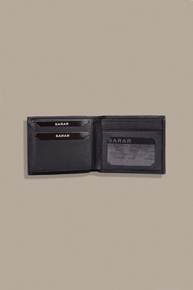 Siyah Deri Erkek Cüzdan - 3
