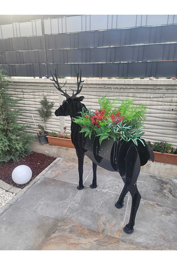 Geyik Şeklinde Kömürlü Mangal - 4