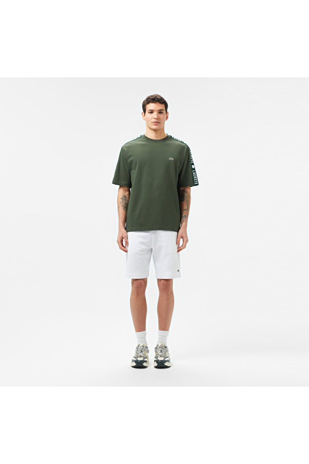 Erkek Regular Fit Beyaz Şort - 1