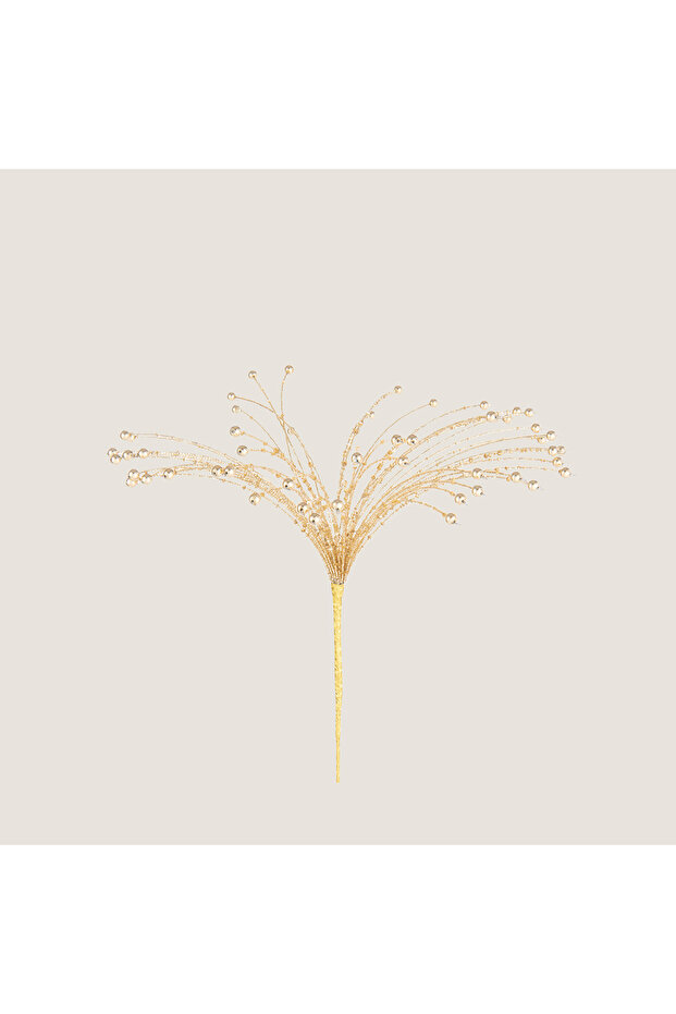 Vewa Beaded Branch Decor Gold