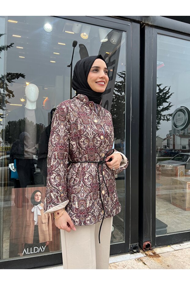 Etnik desen ceket - 1