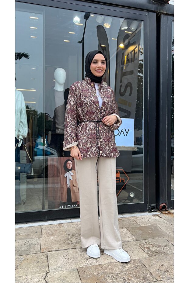 Etnik desen ceket - 2