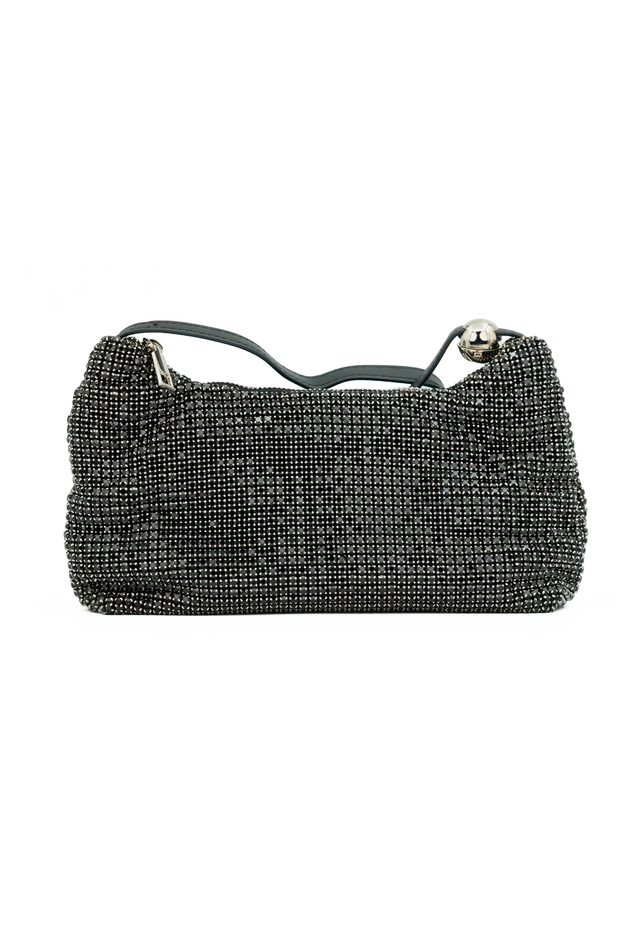 Stone Embellished Evening Dress/Evening Bag - Cnt101