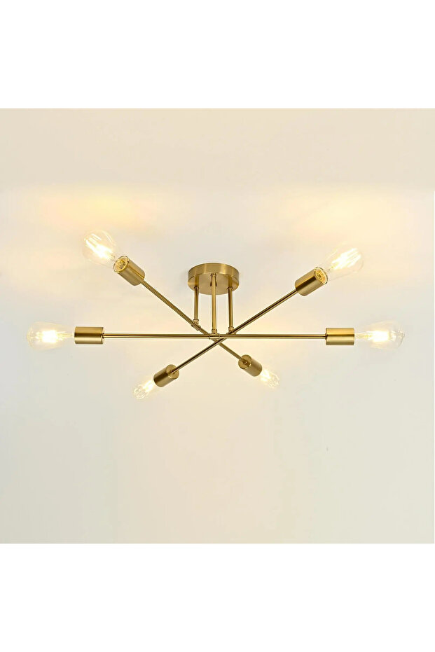 Modern Hanging LED Glass Ceiling Lamp
