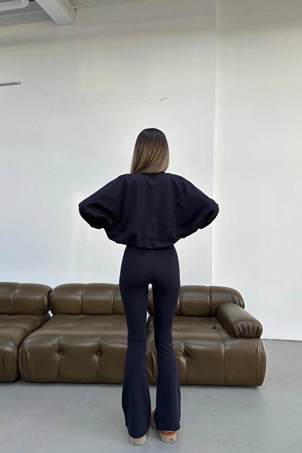 İspanyol Paça Muadil Eşofman Takımı - 5