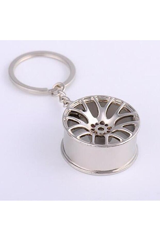 3SDM wheel keychain - Silver - 1