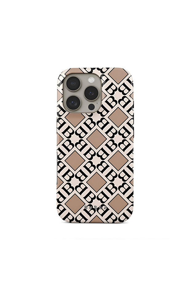 iPhone 17 Pro (6.3 inch) Compatible Patterned Burga Series Double-Layered Premium Case
