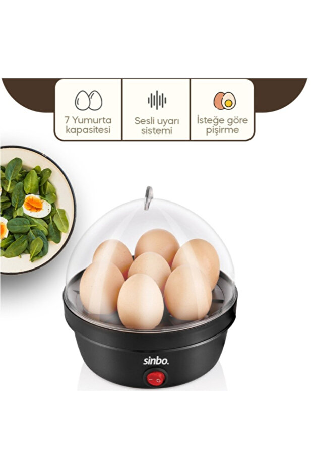 طباخ أوتوماتيكي بسعة 7 بيضات مع خيار رافدان الصلب - 1