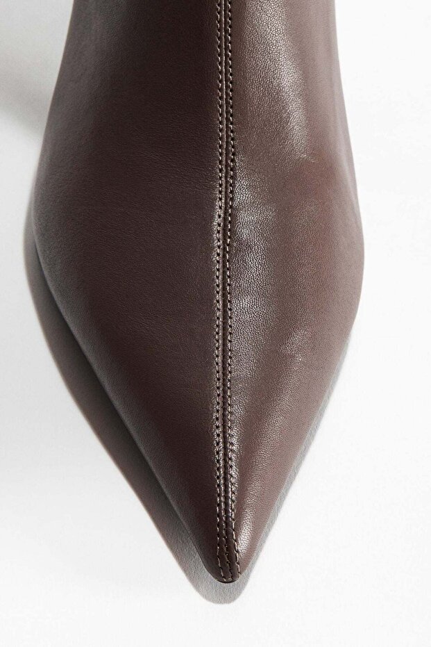 Leather sock boots - 3