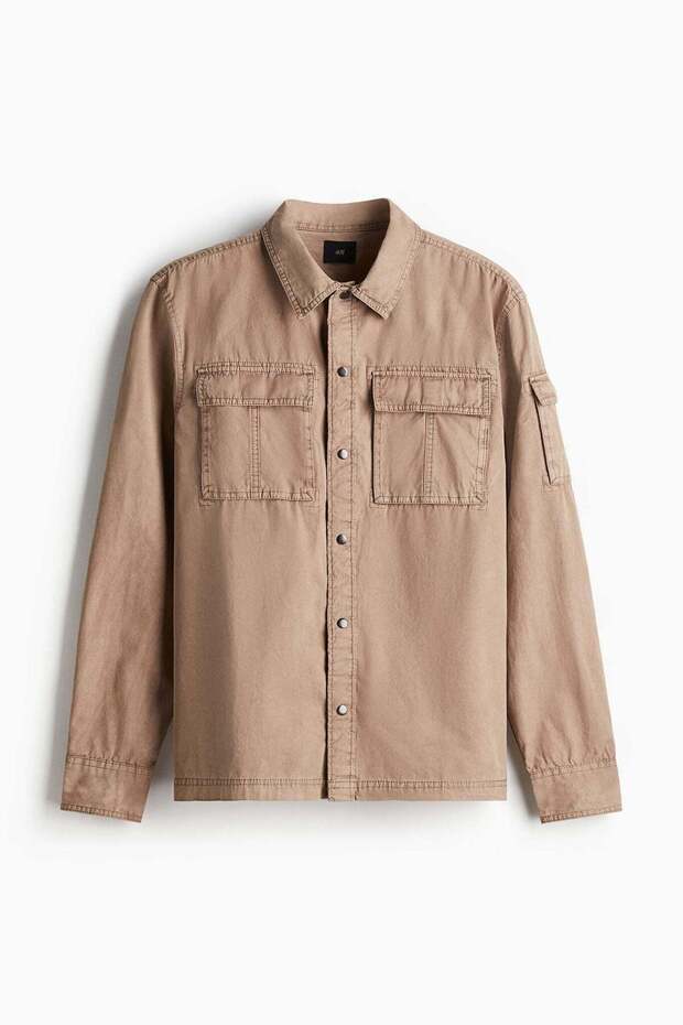 Regular Fit Utility overshirt - 5