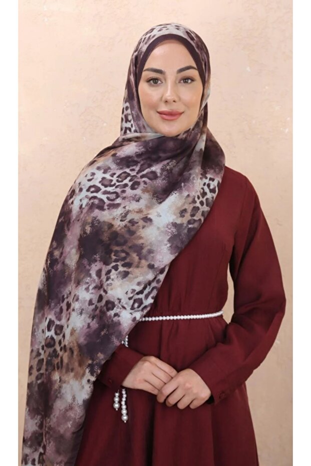 Pamuklu desenli şal - 2