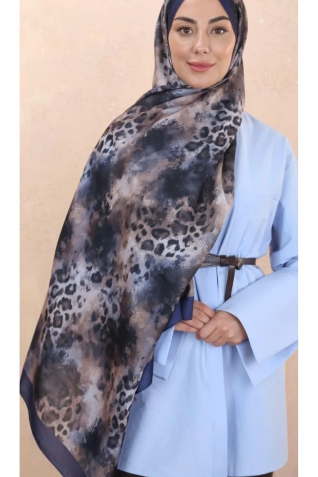 Pamuklu desenli şal - 3