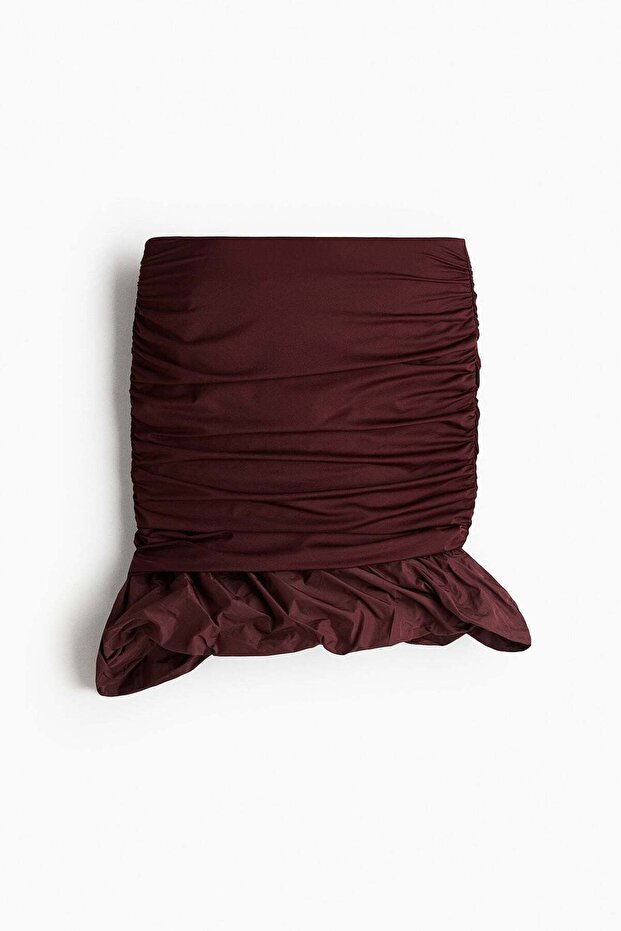 Draped skirt