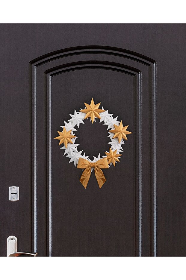 Yılbaşı Kapı Süsü - Yıldızlı - 3