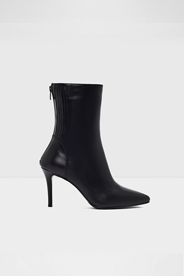 BASEL-TR - Siyah Kadın Gerçek Deri Bot - 1