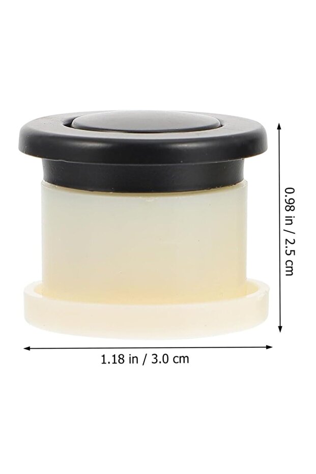 مقابض خزانة بمقبض ارتداد، 4 قطع، مقابض أدراج معدنية ذهبية - 2