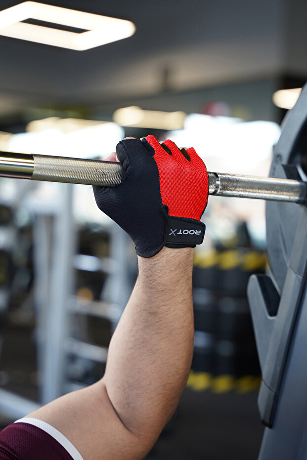 Fitness Gloves Red - 5