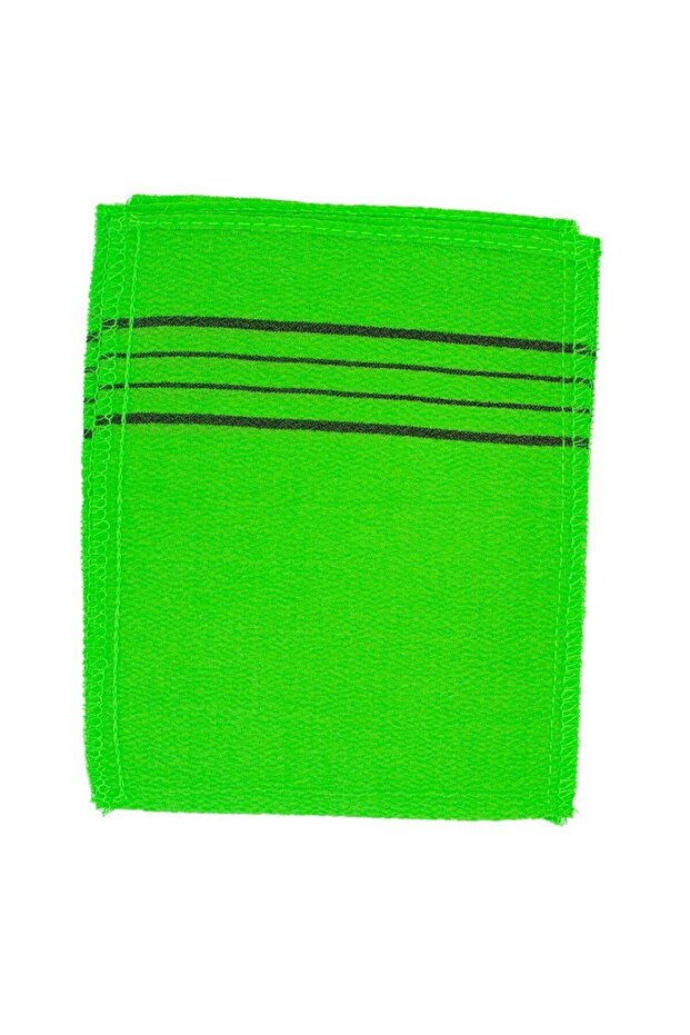 Mitten glove bath towel - green