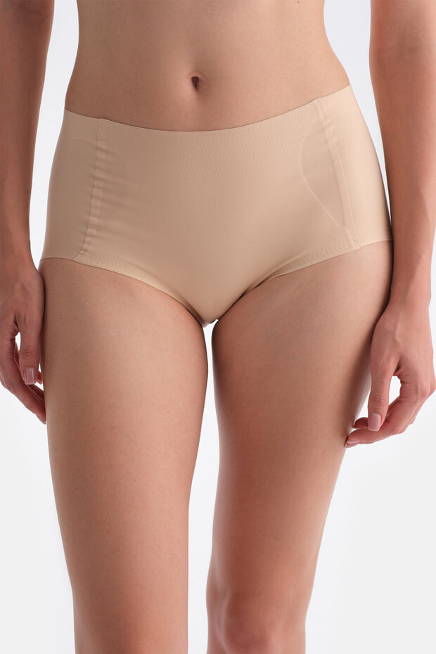 Ten 4041KC Lıght Şekillendirici Mıdı Şort - 5