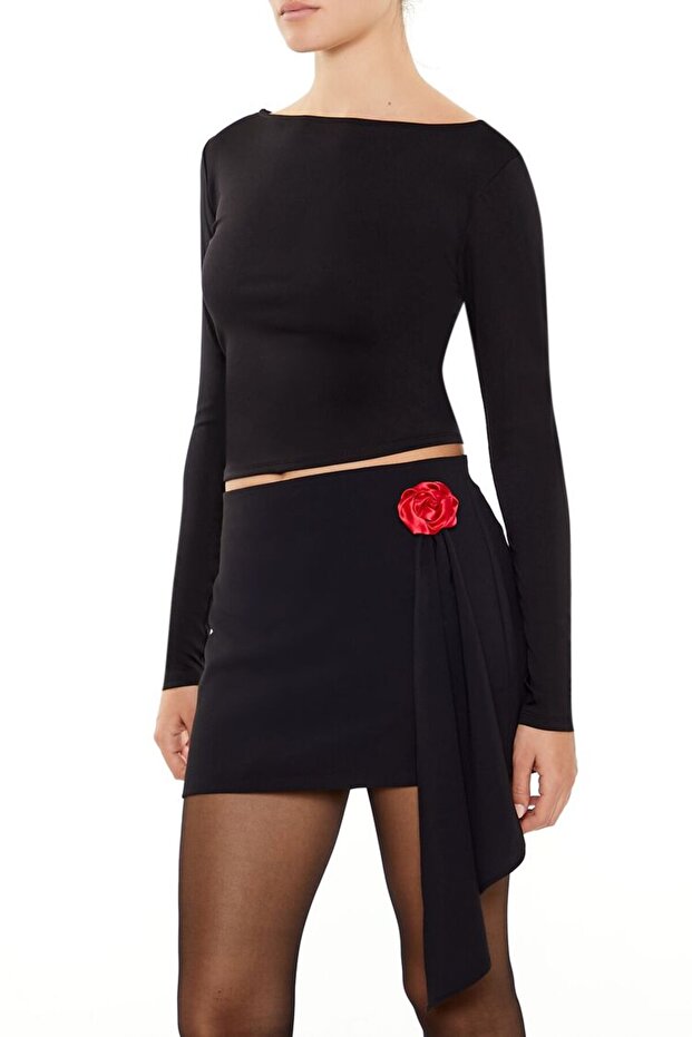 Sırt Detaylı Bluz - 2