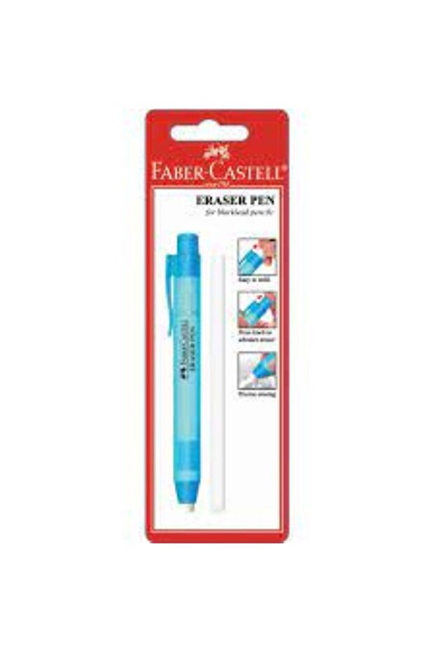 ممحاة ميكانيكية تعمل بالضغط على زر، مع عبوة إعادة تعبئة - 2