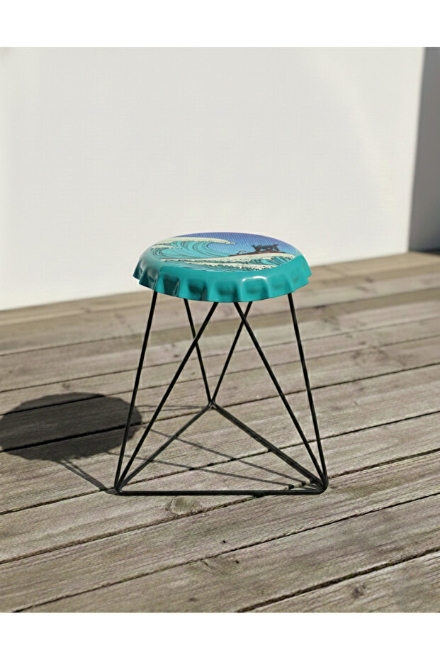 Wave Metal Tabure - 3