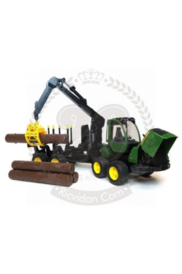 John Deere 1210E Forestry Tractor with Grapple, 02133 - 8
