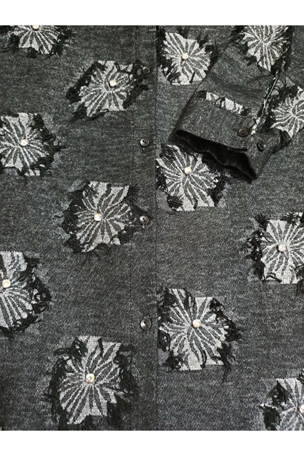 KADIN OVERİSİZE GÖMLEK - 3