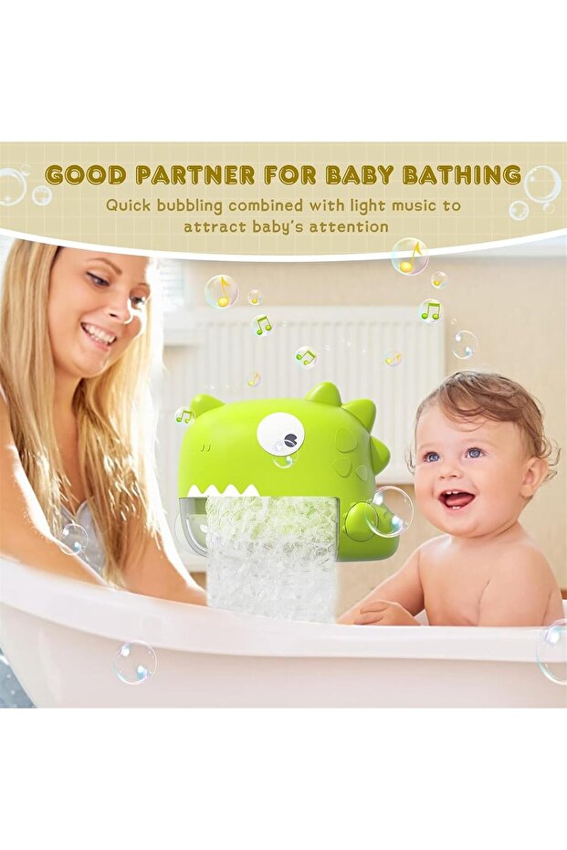 آلة صنع فقاعات الاستحمام على شكل ديناصور - 4